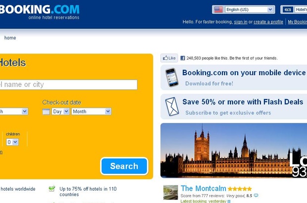 Booking.com зареєстрував мільярдного гостя