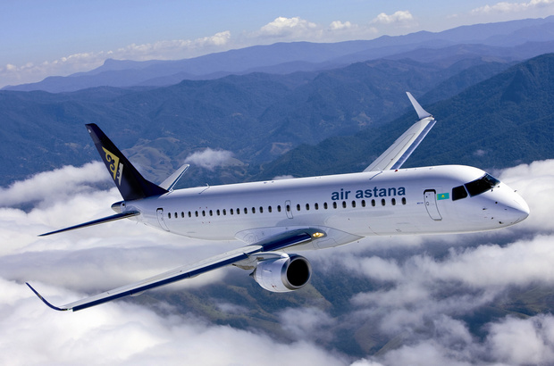 Щоденні рейси Air Astana по маршруту Київ–Алмати