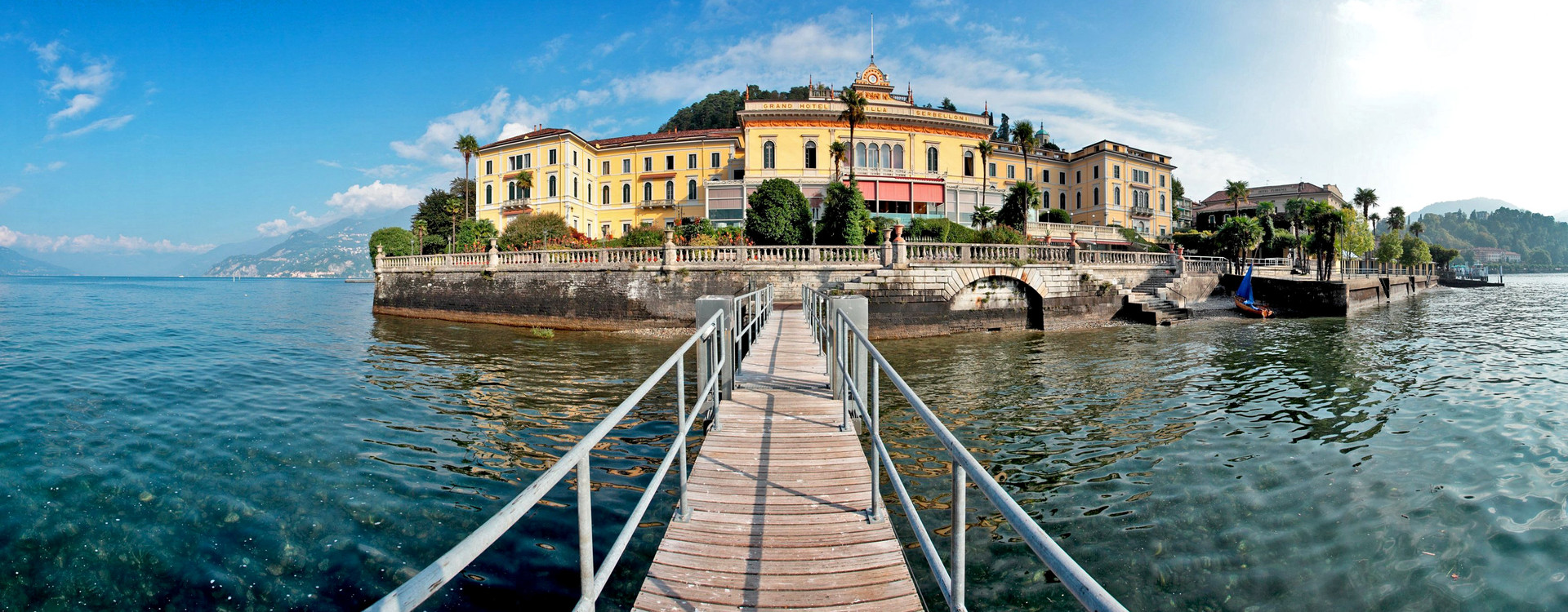 Villa Serbelloni вид с озера