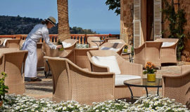 Belmond La Residencia терраса