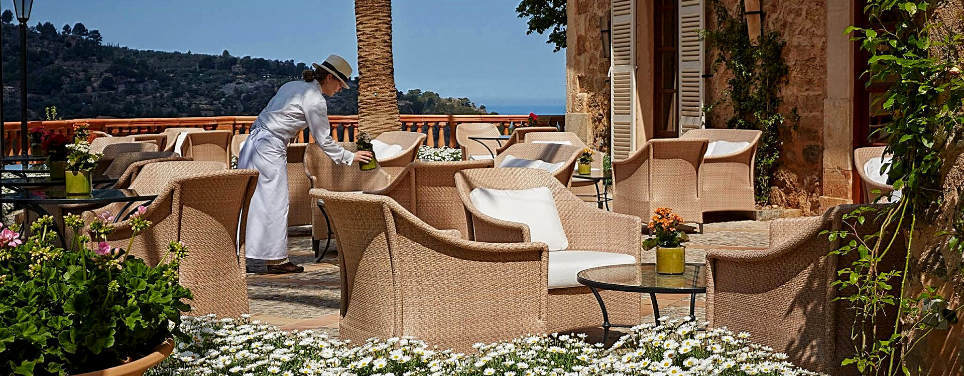 Belmond La Residencia терраса
