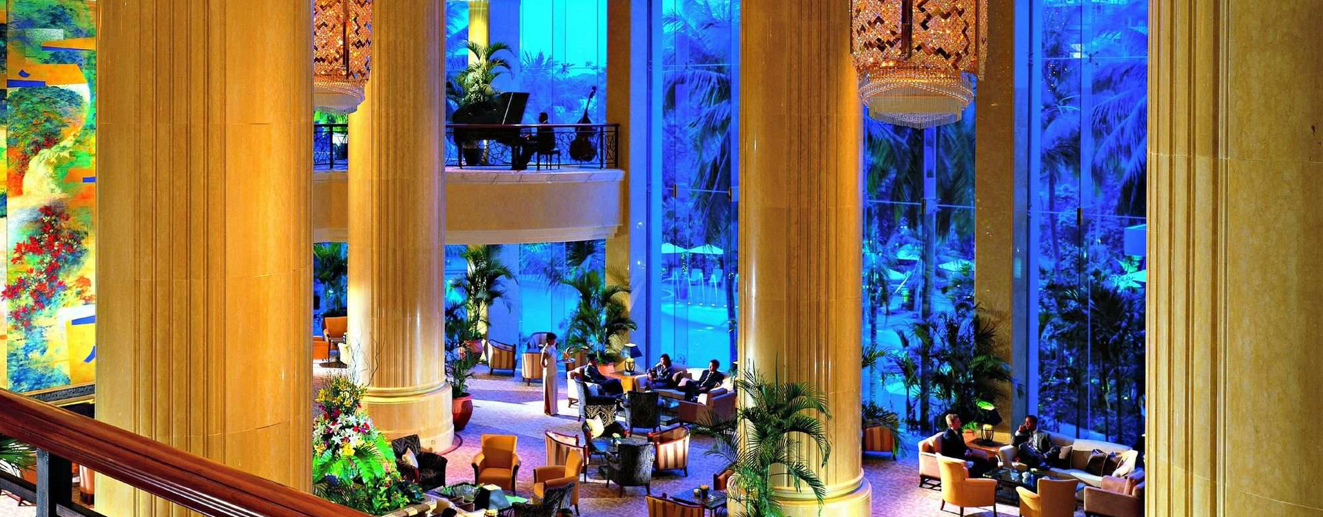 Shangri-La Hotel Singapore лобби
