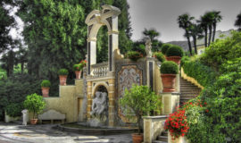 Сад в Grand Hotel des Iles Borromees