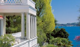 Вид на озеро Лаго-Маджоре из Grand Hotel Majestic