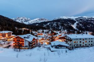 Катание на лыжах в Италии