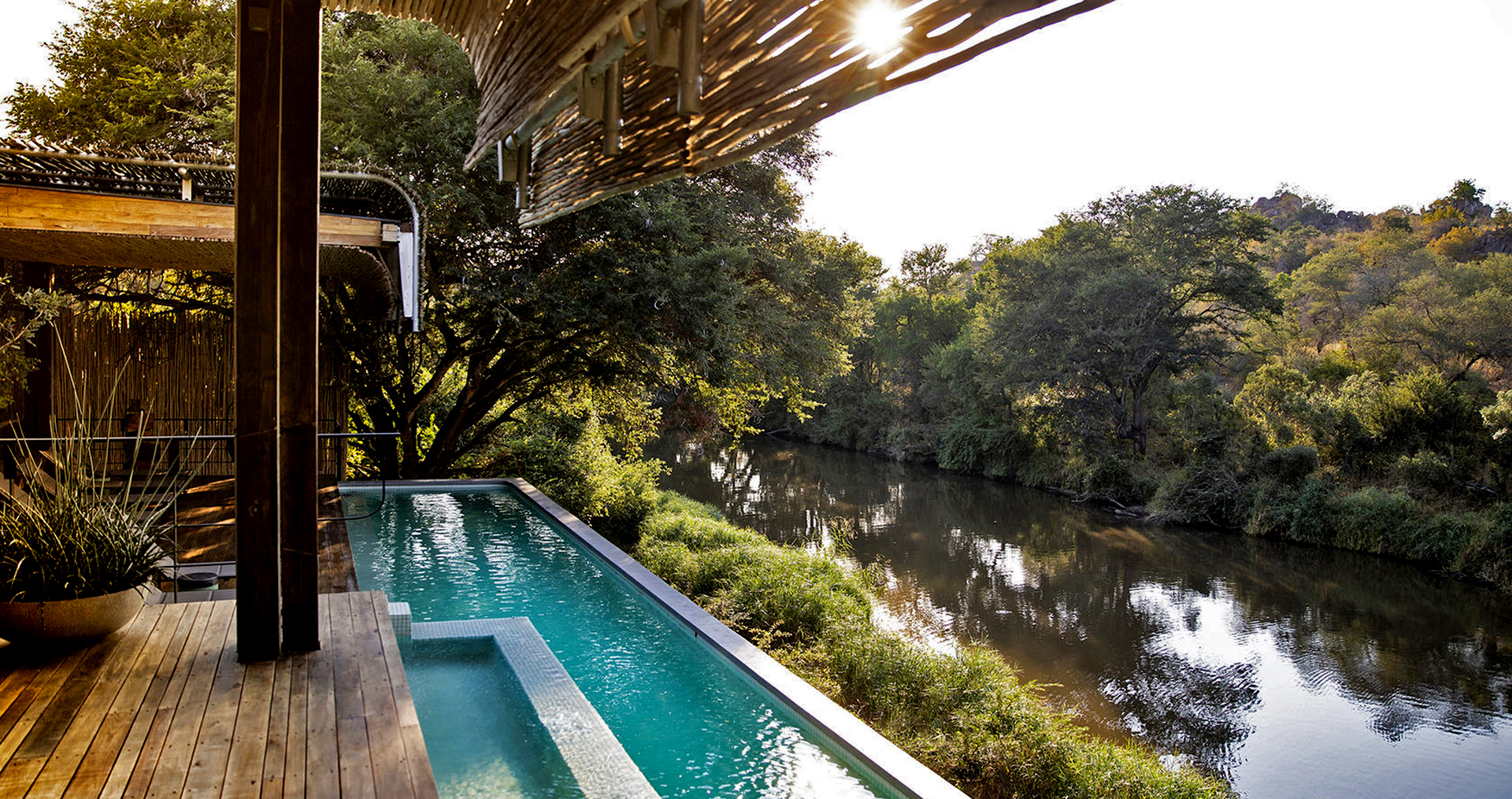 Singita Sweni Lodge бассейн